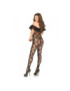 LEG AVENUE BODYSTOCKING DE ENCAJES FLORALES TALLA UNICA