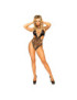 LEG AVENUE BODY DE ENCAJES TALLA UNICA - NEGRO