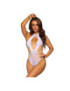 LEG AVENUE BODY DE ENCAJES TALLA UNICA - BLANCO