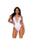 LEG AVENUE BODY TANGA RACERBACK TALLA UNICA - BLANCO