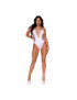 LEG AVENUE BODY TANGA RACERBACK TALLA UNICA - BLANCO