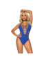 LEG AVENUE BODY TANGA RACERBACK TALLA UNICA - AZUL