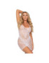 LEG AVENUE MINIVESTIDO DE MULTI RED CON CUELLO HALTER BLANCO