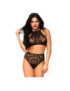 LEG AVENUE SET 2 PIEZAS TOP Y PANTIES M/L