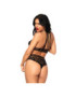 LEG AVENUE SET 2 PIEZAS TOP Y PANTIES M/L