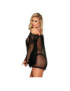 SUBBLIME BABYDOLL MANGA DE CAMPANA NEGRO L/XL