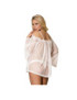 SUBBLIME BABYDOLL MANGA DE CAMPANA BLANCO S/M