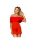 SUBBLIME VESTIDO CORTO + TANGA ROJO L/XL