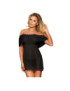 SUBBLIME VESTIDO CORTO + TANGA NEGRO S/M