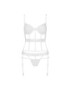 PASSION KYOUKA CORSET BLANCO S/M