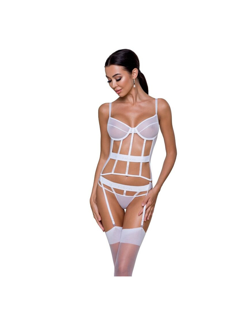 PASSION KYOUKA CORSET - WHITE L/XL