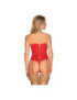 OBSESSIVE - FLAMERIA CORSET Y TANGA LIMITED COLOUR EDITION S/M