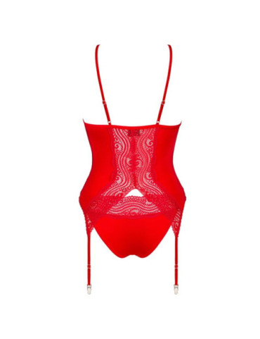 OBSESSIVE - DIYOSA CORSET Y TANGA XS/S