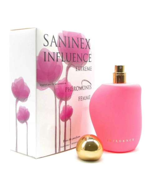 PERFUME MUJER FEROMONAS SANINEX INFLUENCE EXTREME.