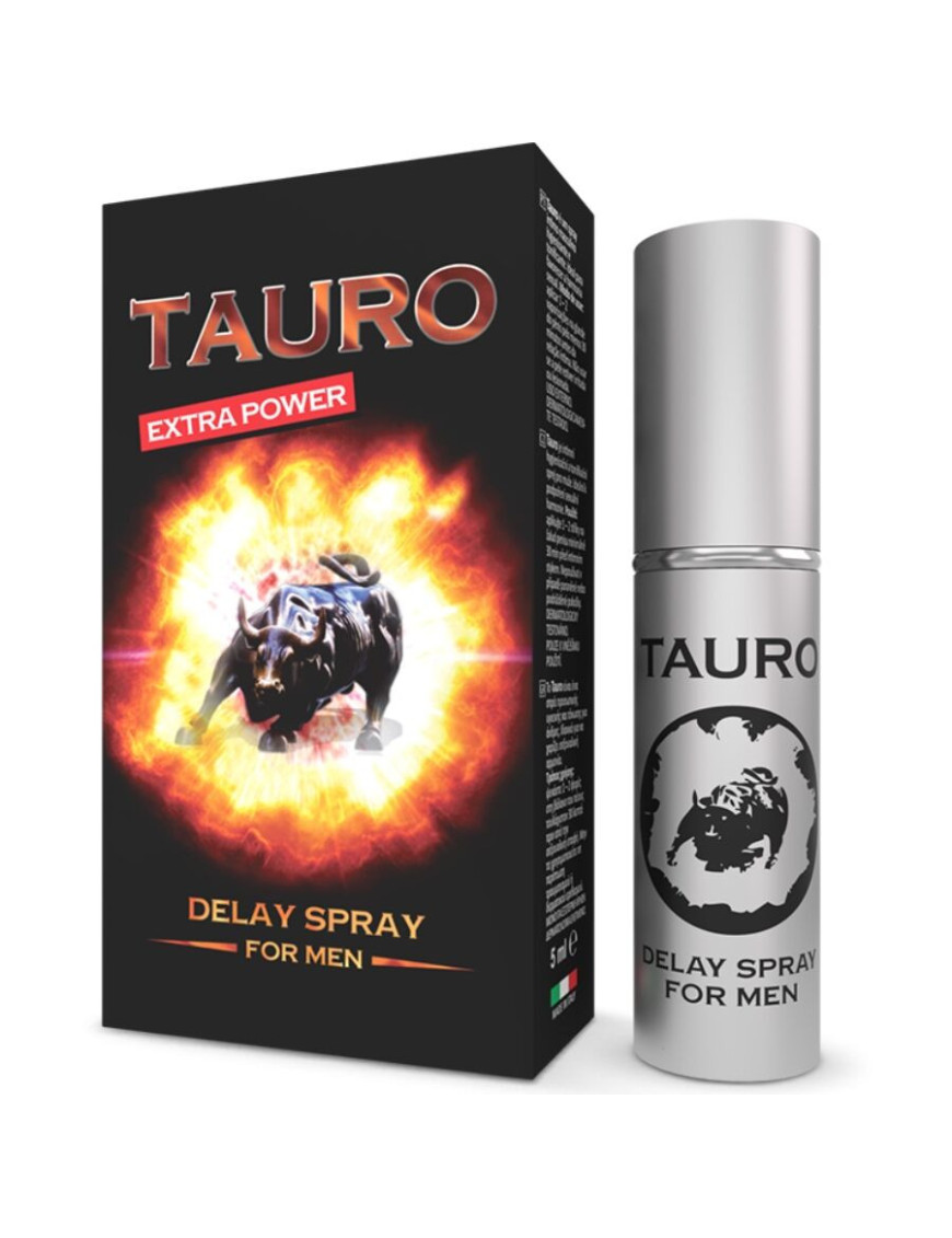 TAURO EXTRA SPRAY RETARDANTE PARA HOMBRES 5 ML