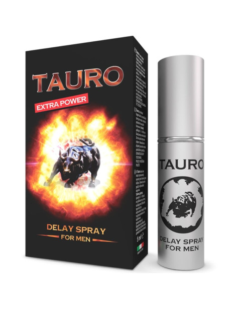 TAURO EXTRA SPRAY RETARDANTE PARA HOMBRES 5 ML