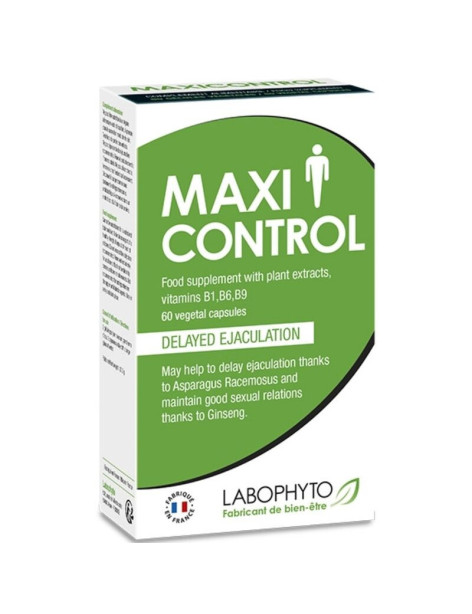 MAXI CONTROL RETARDANTE EYACULACIÓN 60 CAP