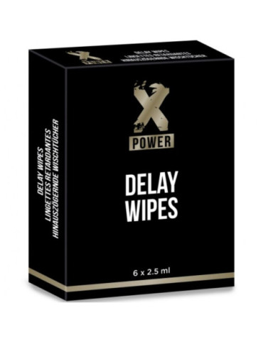 XPOWER DELAY WIPES...