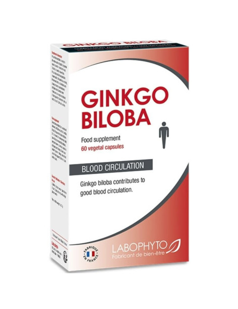 GINKGO BILOBA COMPLEMENTO POTENCIADOR ERECCIÓN 60 CAP