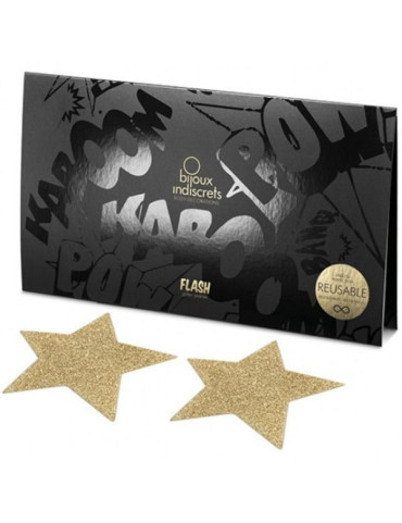 BIJOUX INDISCRETS FLASH STAR GOLD