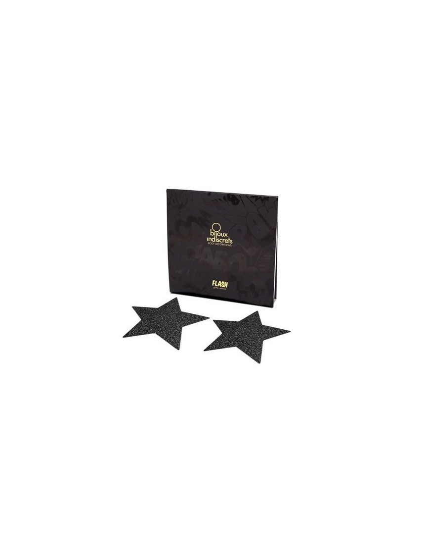 BIJOUX PEZONERAS FLASH ESTRELLA NEGRA