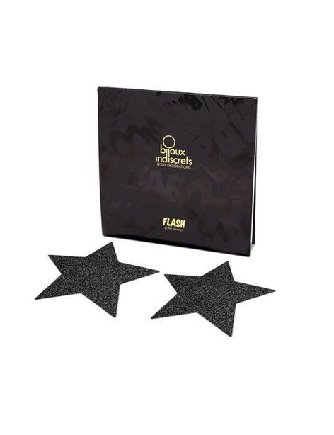 BIJOUX PEZONERAS FLASH ESTRELLA NEGRA