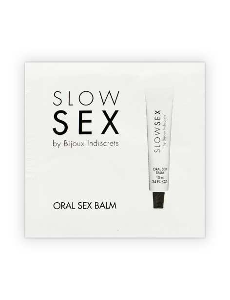 BIJOUX SLOW SEX BALSAMO PARA SEXO ORAL MONODOSIS