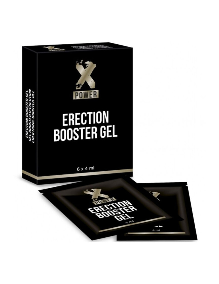 XPOWER ERECTION BOOSTER GEL POTENCIADOR ERECCION 6 X 4 ML