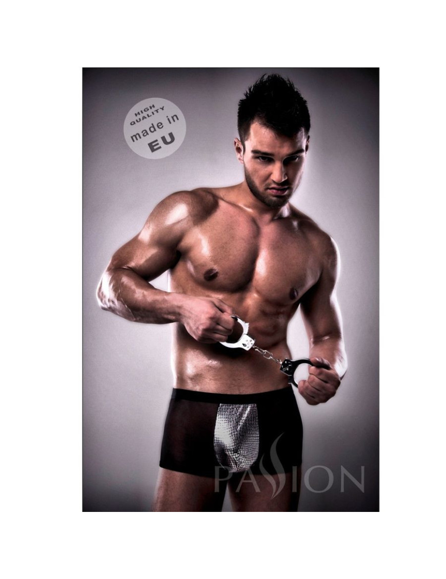 PASSION 002 MEN METAL BLACK LINGERIE L/XL