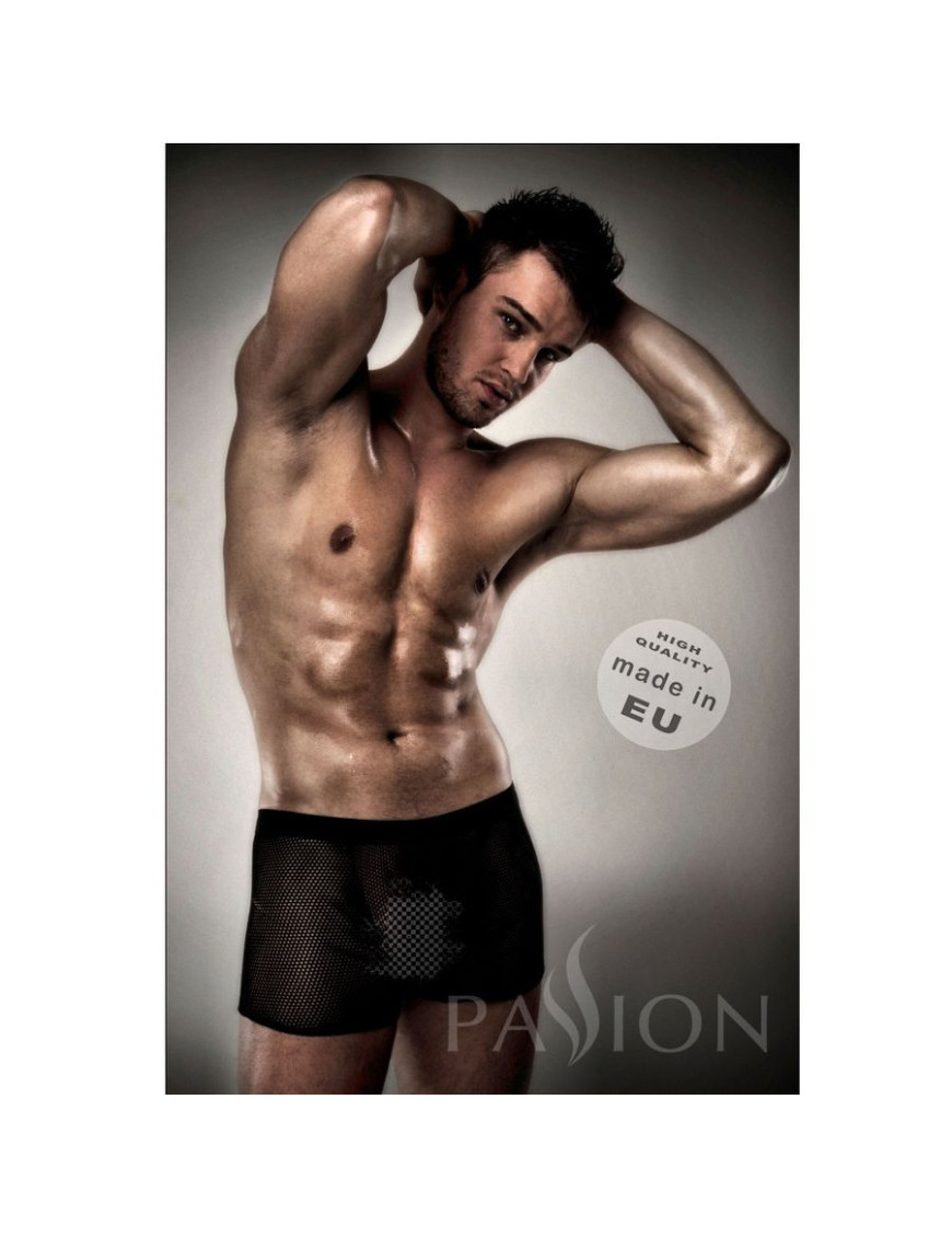 PASSION 004 MEN RED LINGERIE BLACK L/XL