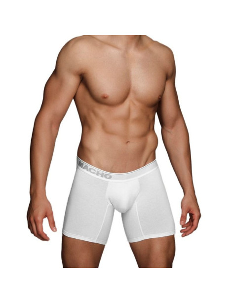 MACHO MC087 BOXER LARGO BLANCO TALLA S