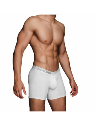 MACHO MC087 BOXER LARGO BLANCO TALLA S