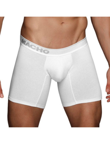 MACHO MC087 BOXER LARGO BLANCO TALLA S