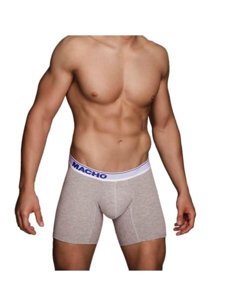 MACHO MC087 BOXER LARGO GRIS TALLA S