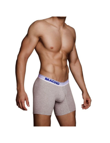 MACHO MC087 BOXER LARGO GRIS TALLA S