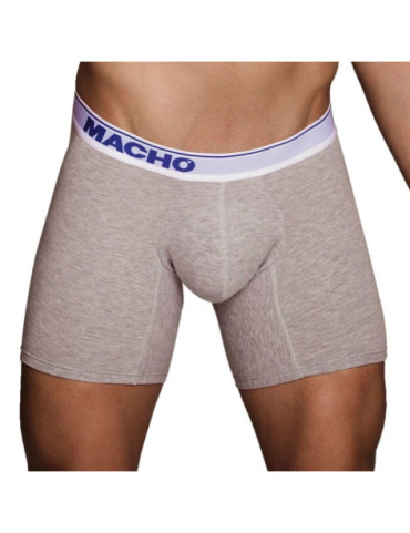 MACHO MC087 BOXER LARGO GRIS TALLA S