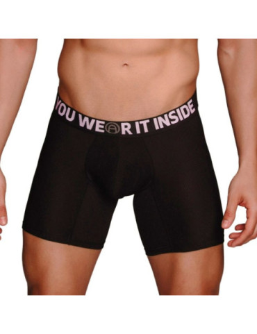 MACHO MS077 BOXER DEPORTIVO LARGO NEGRO TALLA S