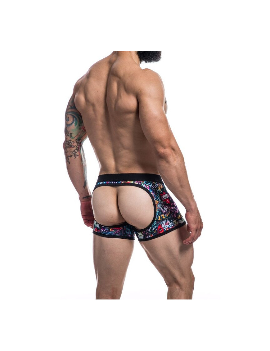 CUT4MEN - BOXER TRASERA DESCUBIERTA TATTOO XL