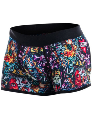 CUT4MEN - BOXER TRASERA DESCUBIERTA TATTOO XL