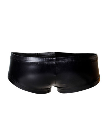 CUT4MEN - BOOTY SHORTS NEGRO CUERO S