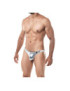 CUT4MEN - TANGA C4M03 PROVOCATIVE PLATEADO S