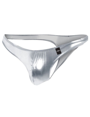 CUT4MEN - TANGA C4M03 PROVOCATIVE PLATEADO S