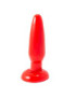 PLUG ANAL PEQUEÑO ROJO 15CM