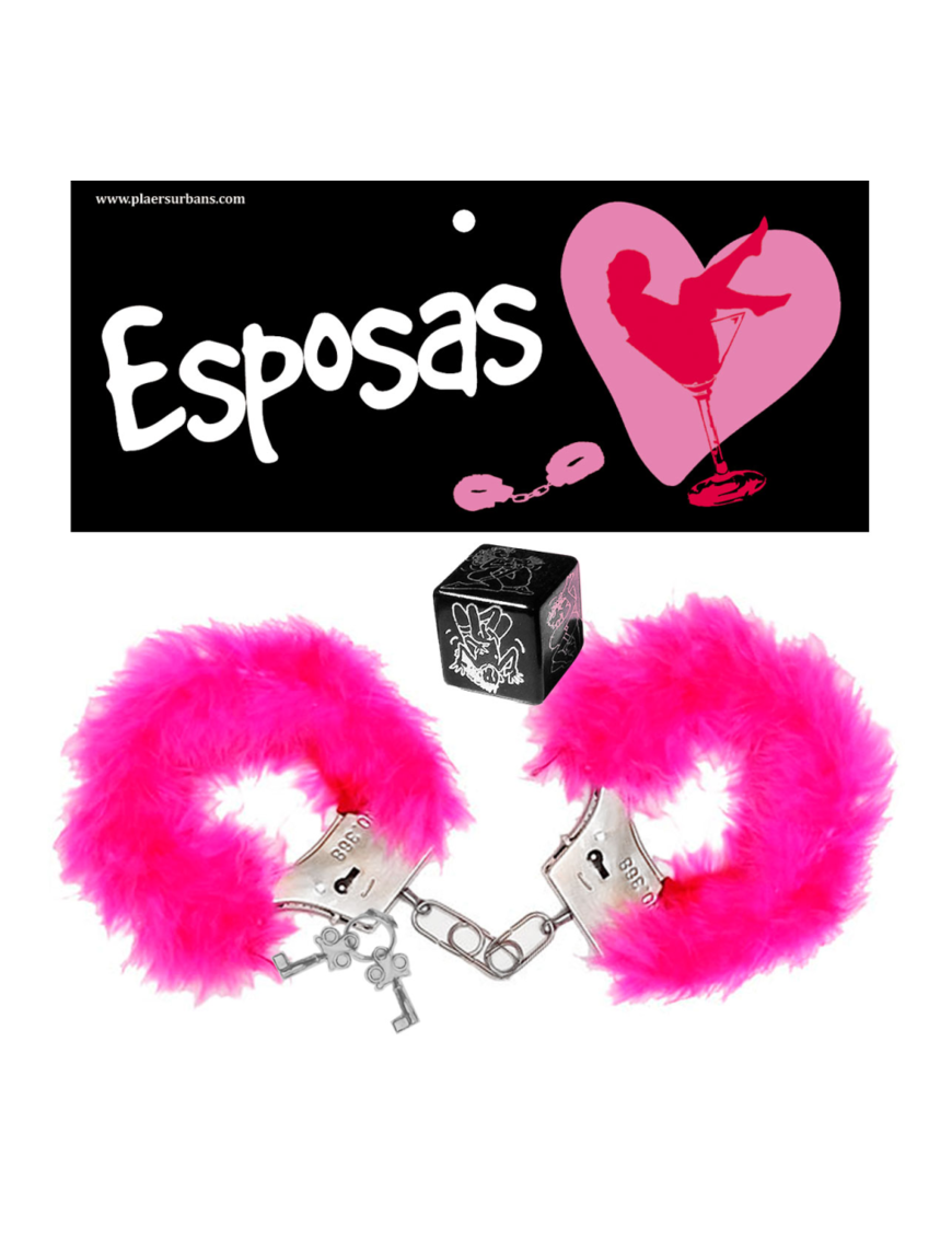 PACK ESPOSAS Y DADO POSTURAS ROSA