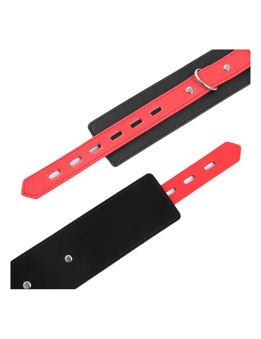 OHMAMA FETISH LOCK BUCKLE WRIST RESTRAINTS