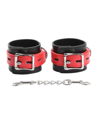 OHMAMA FETISH LOCK BUCKLE WRIST RESTRAINTS