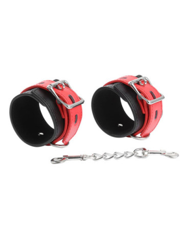 OHMAMA FETISH LOCK BUCKLE WRIST RESTRAINTS