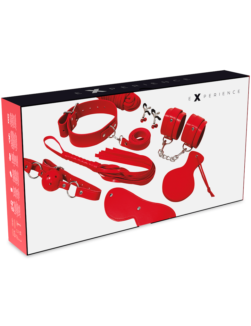 EXPERIENCE BDSM FETISH KIT SERIE RED