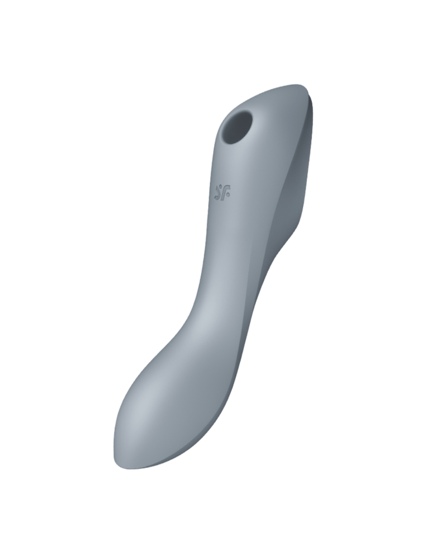 SATISFYER CURVY TRINITY 3 ESTIMULADOR Y VIBRADOR - GRIS