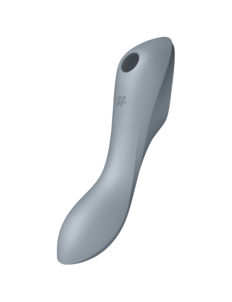 SATISFYER CURVY TRINITY 3 ESTIMULADOR Y VIBRADOR - GRIS